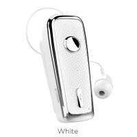 Stock telefonia auricolare bluetooth universale hoco e38 con cavo retraibile white-Hoco