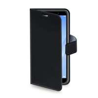 Stock telefonia cover per lg k9 / k8 2018 side open black-No brand