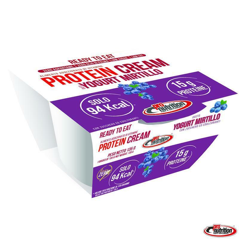 Alimentari Budino proteico al gusto di mirtillo Pro nutrition
