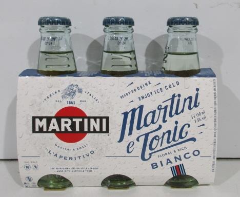 Beverage Martini end tonic bianco