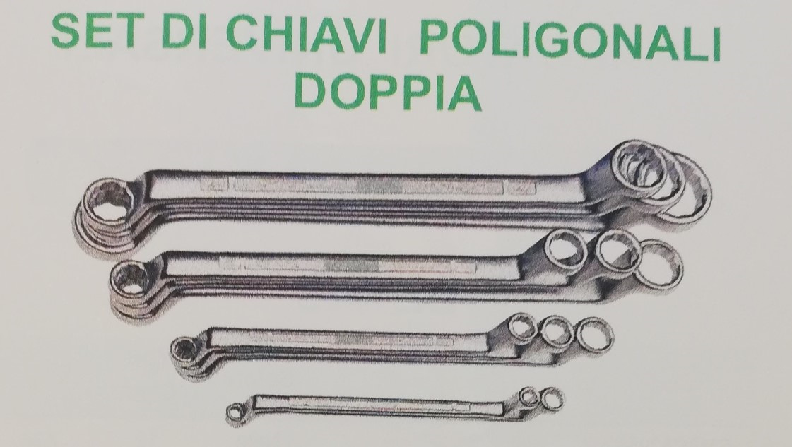 Ferramenta Set chiavi poligonali doppia bertz