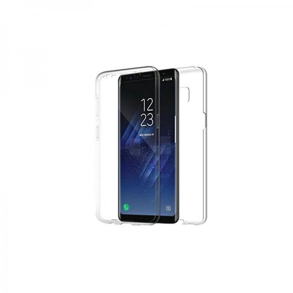 Telefonia Cover per samsung g955 galaxy s8 plus gel tpu dual trasparente-No brand