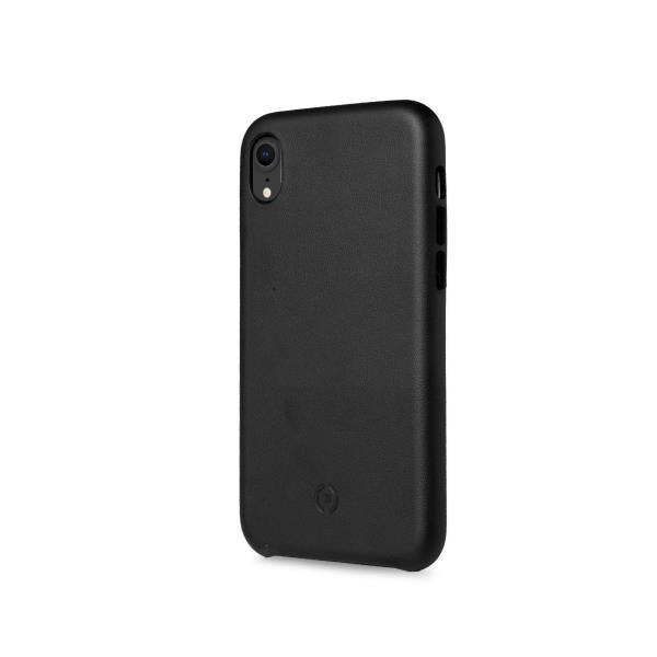 Telefonia Cover per apple iphone xr 6.1''celly ecopelle nero-Celly
